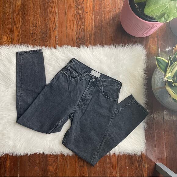 EVERLANE The 90s Cheeky Jean Black Wash NWOT - Picture 1 of 9
